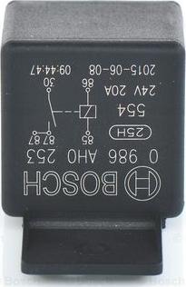 BOSCH 0 986 AH0 253 - Rele, əsas cərəyan furqanavto.az