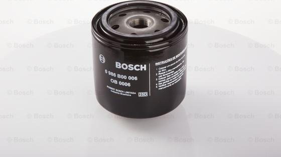 BOSCH 0 986 B00 006 - Yağ filtri furqanavto.az