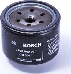 BOSCH 0 986 B00 007 - Yağ filtri furqanavto.az
