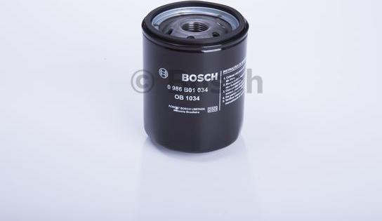 BOSCH 0 986 B01 034 - Yağ filtri furqanavto.az