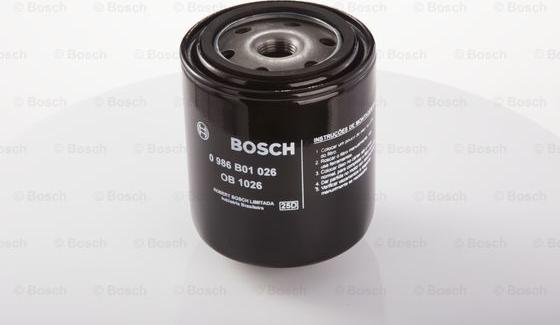 BOSCH 0 986 B01 026 - Yağ filtri furqanavto.az