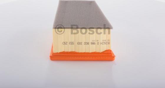 BOSCH 0 986 B02 333 - Hava filtri furqanavto.az