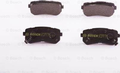 BOSCH 0 986 BB0 906 - Əyləc altlığı dəsti, əyləc diski furqanavto.az