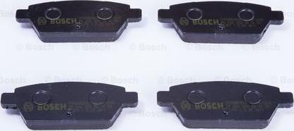 BOSCH 0 986 BB0 598 - Əyləc altlığı dəsti, əyləc diski furqanavto.az