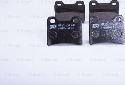 BOSCH 0 986 BB0 047 - Əyləc altlığı dəsti, əyləc diski furqanavto.az