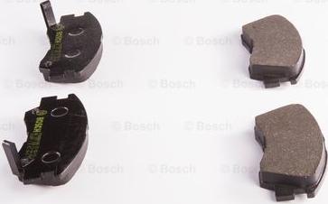 BOSCH 0 986 BB0 088 - Əyləc altlığı dəsti, əyləc diski furqanavto.az