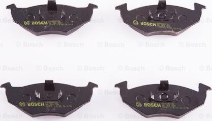 BOSCH 0 986 BB0 130 - Əyləc altlığı dəsti, əyləc diski furqanavto.az