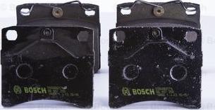 BOSCH 0 986 BB0 174 - Əyləc altlığı dəsti, əyləc diski furqanavto.az