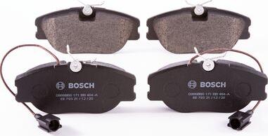 BOSCH 0 986 BB0 171 - Əyləc altlığı dəsti, əyləc diski furqanavto.az