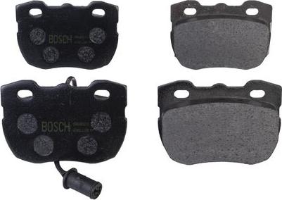 BOSCH 0 986 BB0 212 - Əyləc altlığı dəsti, əyləc diski furqanavto.az