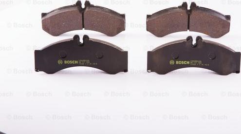 BOSCH 0 986 BB0 286 - Əyləc altlığı dəsti, əyləc diski furqanavto.az