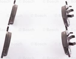 BOSCH 0 986 BB0 273 - Əyləc altlığı dəsti, əyləc diski furqanavto.az