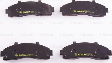 BOSCH 0 986 BB0 703 - Əyləc altlığı dəsti, əyləc diski furqanavto.az