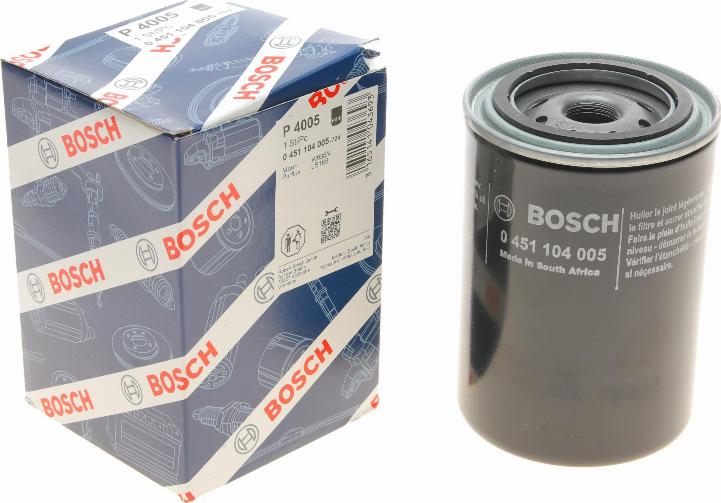 BOSCH 0 451 104 005 - Yağ filtri furqanavto.az