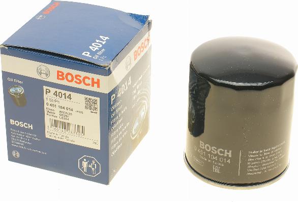 BOSCH 0 451 104 014 - Yağ filtri furqanavto.az