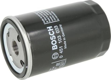 BOSCH 0 451 103 033 - Yağ filtri furqanavto.az