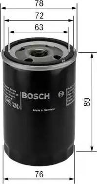 BOSCH 0 451 103 110 - Yağ filtri furqanavto.az