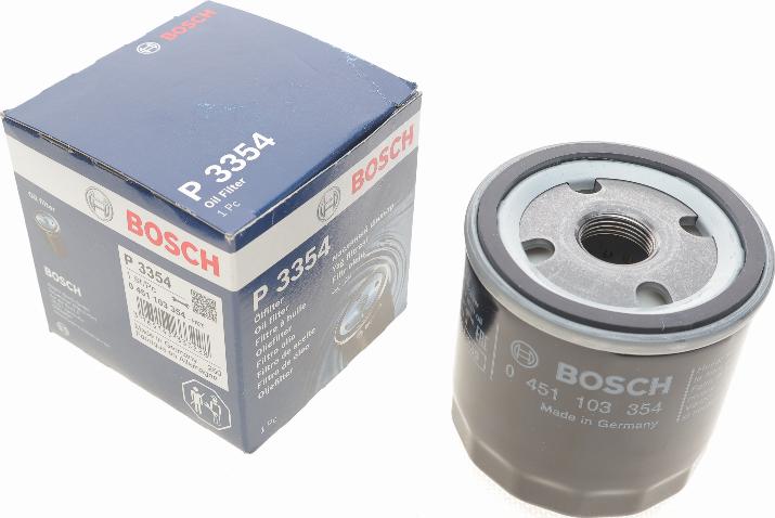 BOSCH 0 451 103 354 - Yağ filtri furqanavto.az