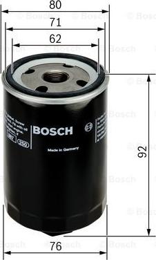 BOSCH 0 451 103 318 - Yağ filtri furqanavto.az