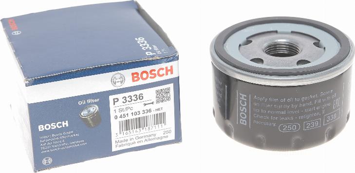 BOSCH 0 451 103 336 - Yağ filtri furqanavto.az