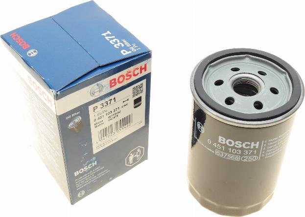 BOSCH 0 451 103 371 - Yağ filtri furqanavto.az