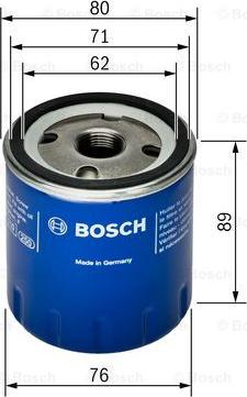 BOSCH 0 451 103 261 - Yağ filtri furqanavto.az