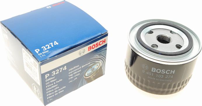 BOSCH 0 451 103 274 - Yağ filtri furqanavto.az