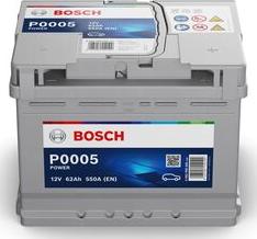 BOSCH 0 092 P00 050 - Başlanğıc batareyası furqanavto.az