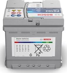 BOSCH 0 092 P01 020 - Başlanğıc batareyası furqanavto.az