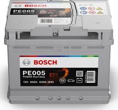 BOSCH 0 092 PE0 050 - Başlanğıc batareyası furqanavto.az