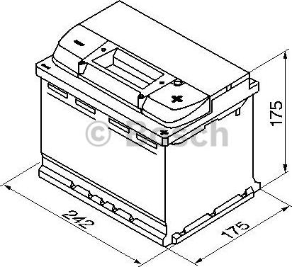 BOSCH 0 092 S40 040 - Başlanğıc batareyası furqanavto.az