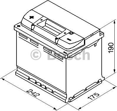 BOSCH 0 092 S40 060 - Başlanğıc batareyası furqanavto.az