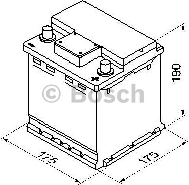 BOSCH 0 092 S40 000 - Başlanğıc batareyası furqanavto.az