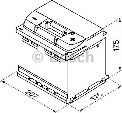 BOSCH 0 092 S40 010 - Başlanğıc batareyası furqanavto.az