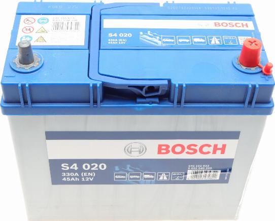 BOSCH 0 092 S40 200 - Başlanğıc batareyası furqanavto.az