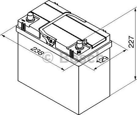 BOSCH 0 092 S40 210 - Başlanğıc batareyası furqanavto.az