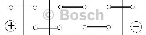 BOSCH 0 092 S40 230 - Başlanğıc batareyası furqanavto.az