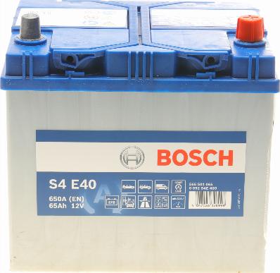 BOSCH 0 092 S4E 400 - Başlanğıc batareyası furqanavto.az