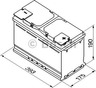 BOSCH 0 092 S50 150 - Başlanğıc batareyası furqanavto.az