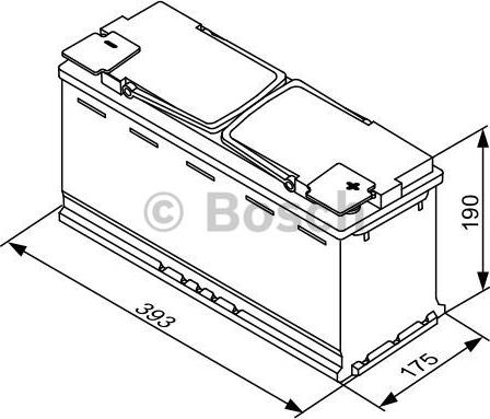 BOSCH 0 092 S60 150 - Başlanğıc batareyası furqanavto.az