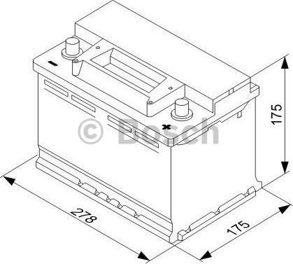 BOSCH 0 092 S30 070 - Başlanğıc batareyası furqanavto.az