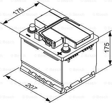 BOSCH 0 092 T30 010 - Başlanğıc batareyası furqanavto.az