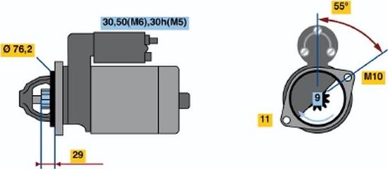 BOSCH 0001108196 - Başlanğıc furqanavto.az