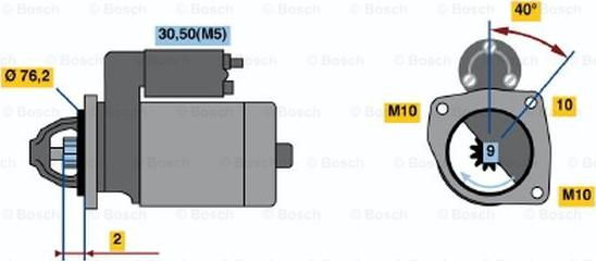 BOSCH 0 001 108 189 - Başlanğıc furqanavto.az