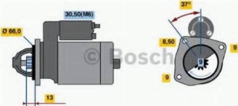 BOSCH 0 001 107 411 - Başlanğıc furqanavto.az