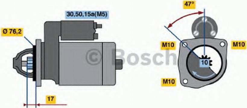 BOSCH 0001112037 - Başlanğıc furqanavto.az