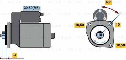 BOSCH 0 001 121 427 - Başlanğıc furqanavto.az