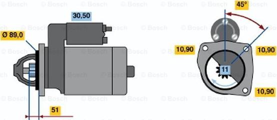 BOSCH 0 001 368 037 - Başlanğıc furqanavto.az