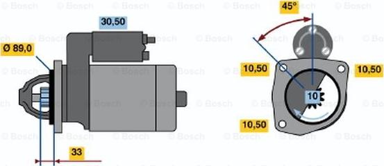 BOSCH 0 001 367 022 - Başlanğıc furqanavto.az