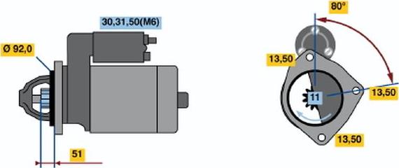 BOSCH 0001371019 - Başlanğıc furqanavto.az